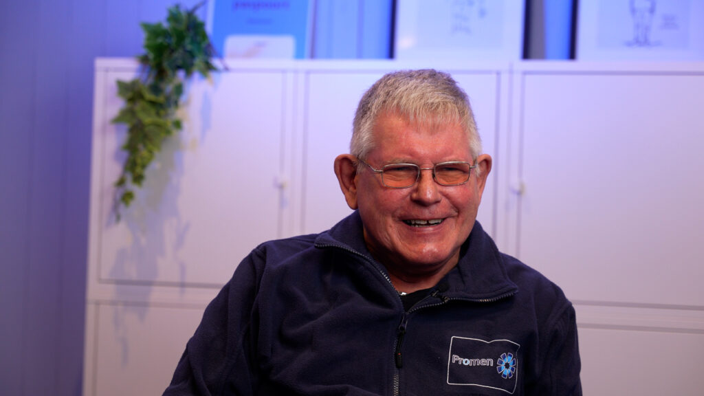 Martin geeft Promen kleur