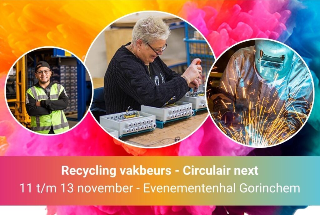 Wij staan met 18 Werkontwikkelbedrijven op de Circulair Next